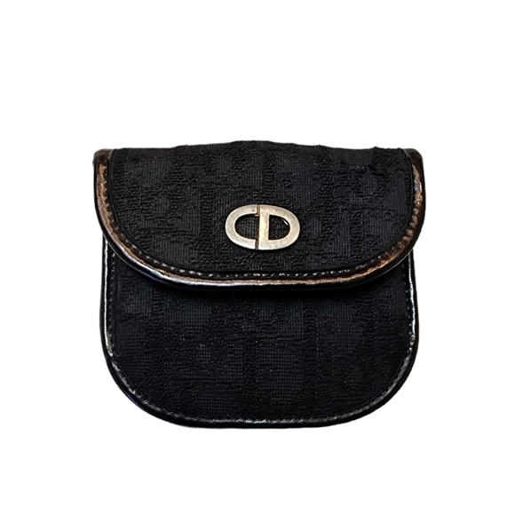 Christian Dior Monogram Pouch, Vintange. 4"x 3.5" - Picture 1 of 5